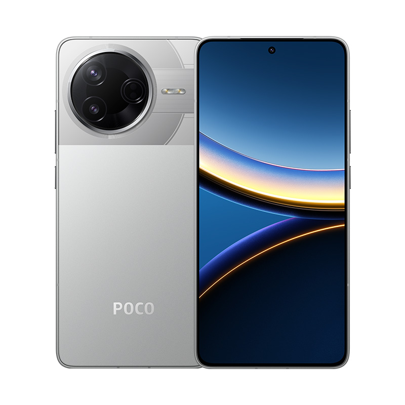 Xiaomi POCO F7 Pro Dual SIM 5G-Storage Capacity: 12GB + 512GB-Color: Silver-Activation Fee Option: Customs fees not included-Ennap.com