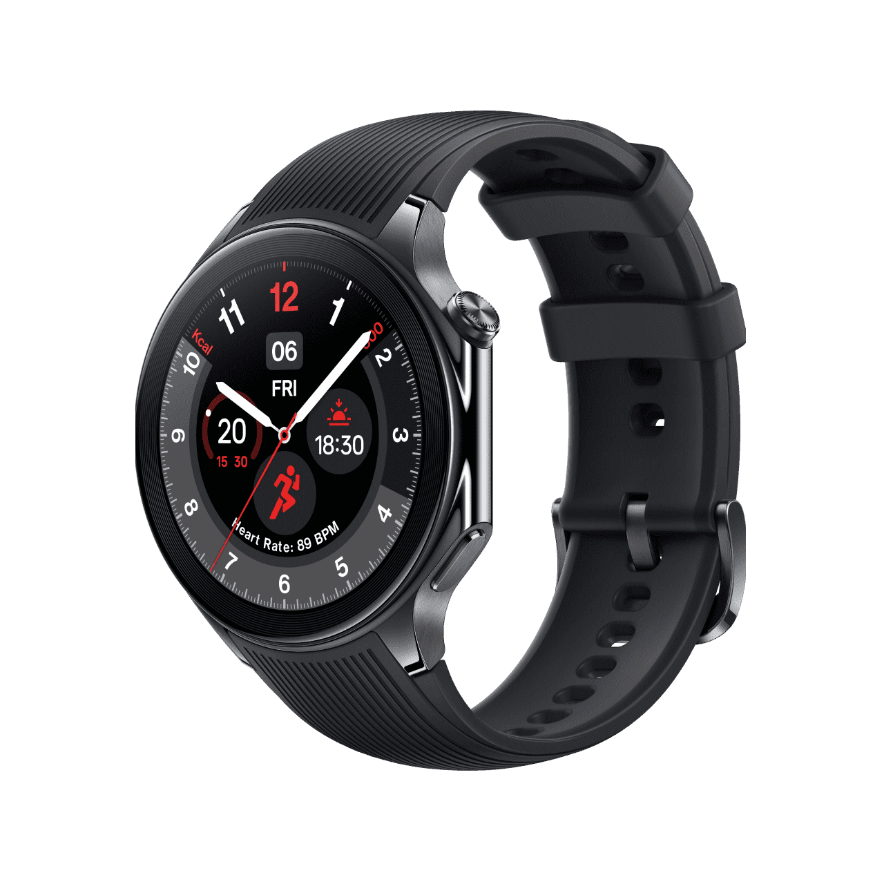 OnePlus Watch 2-Size: 46mm-Color: Radiant Steel--Ennap.com