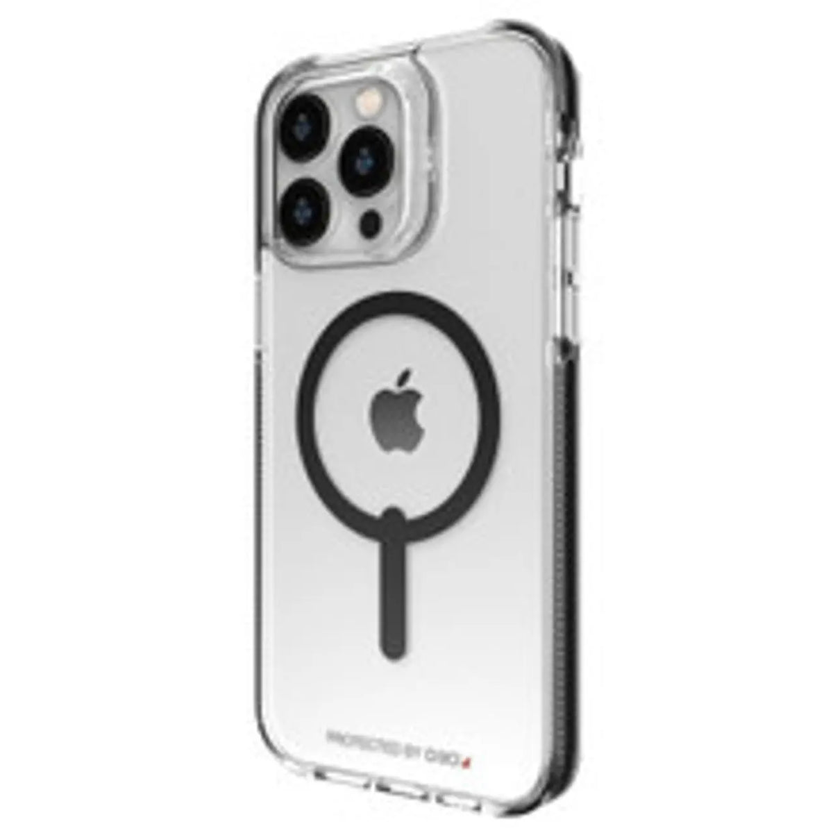 Gear4 Santa Cruz Snap Clear Case Back Cover for iPhone 14 Pro Max - MagSafe Compatible-Color: Black---Ennap.com