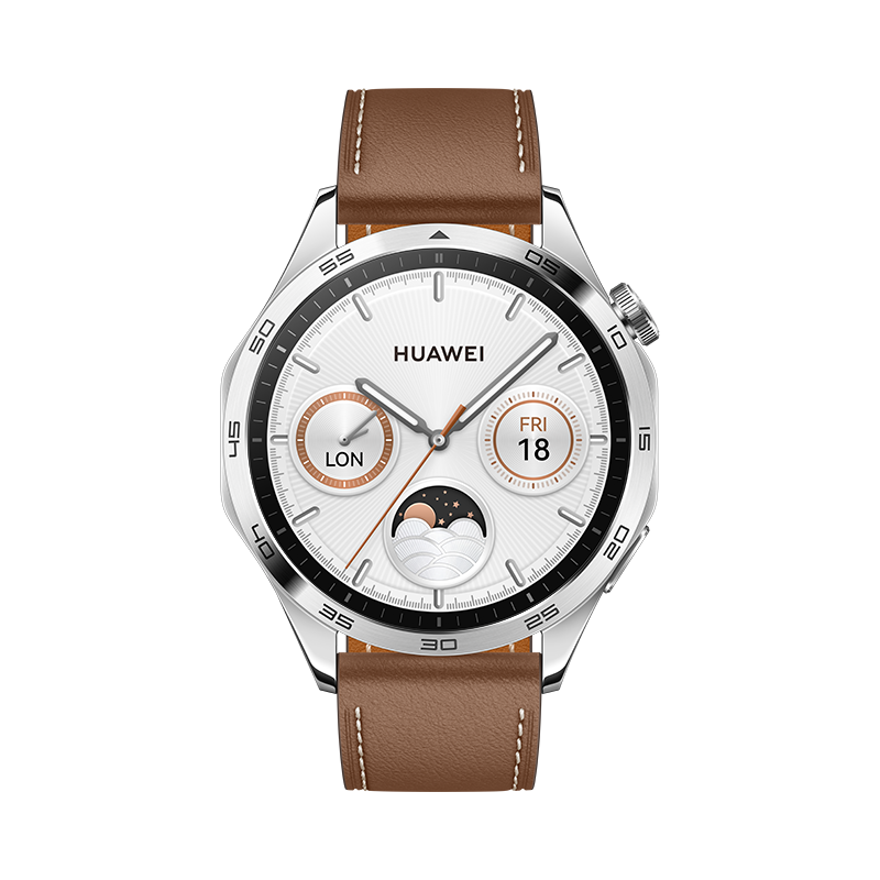 HUAWEI WATCH GT 4-Size: 46mm-Color: Black Fluoroelastomer--Ennap.com