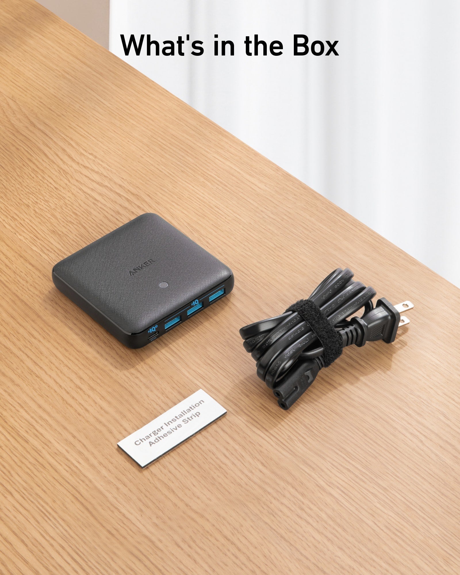 Anker 543 PowerPort Atom III Slim Charger (65W)----Ennap.com