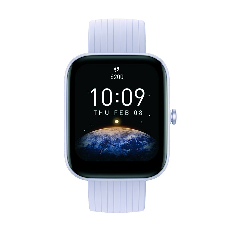 Amazfit Bip 3 1.69-inch, 5ATM Water-resistance SmartWatch-Color: Blue---Ennap.com