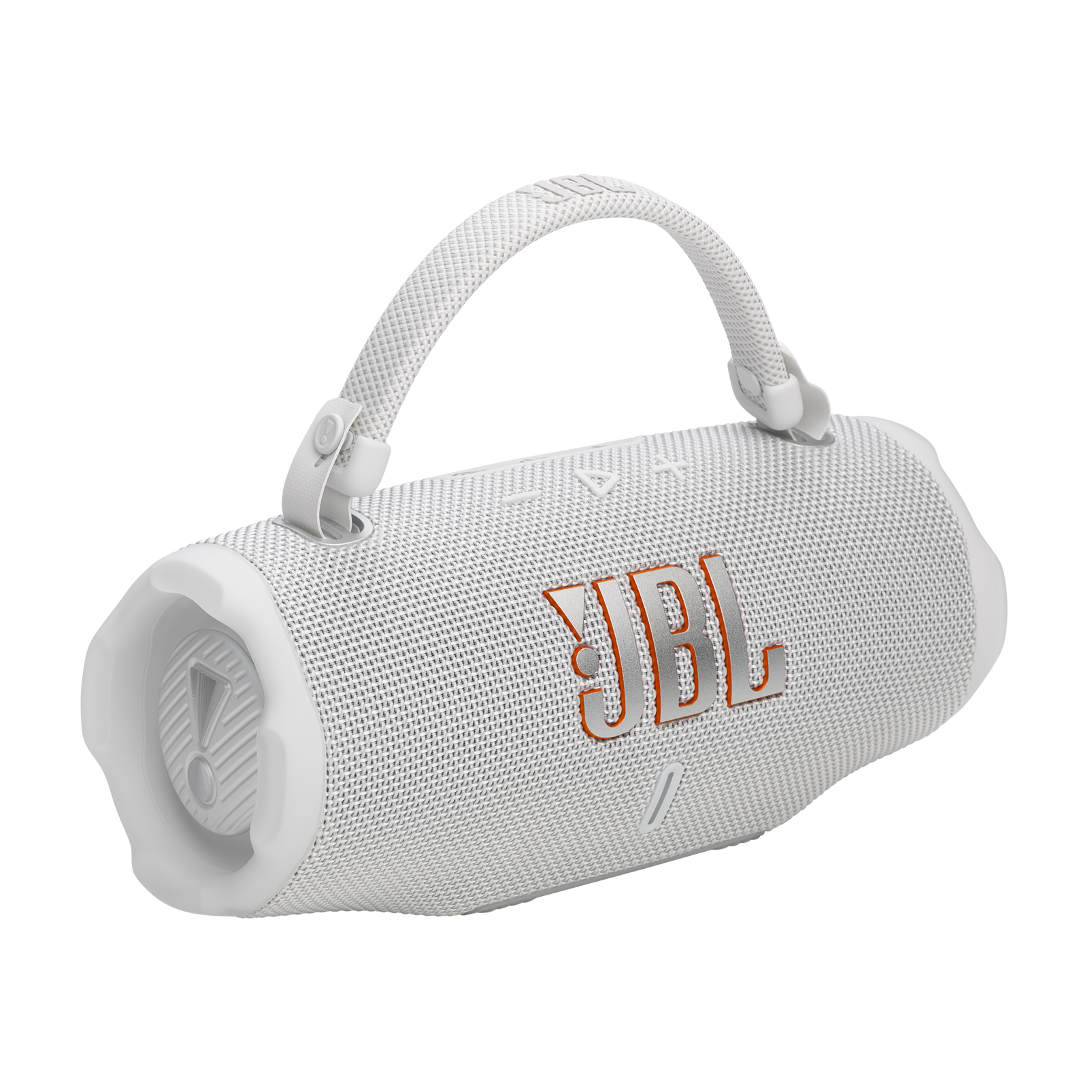 JBL Charge 6 Portable waterproof and drop-proof Bluetooth speaker-Color: White---Ennap.com
