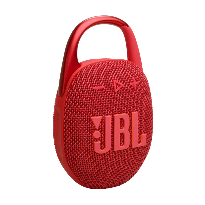 JBL Clip 5 Ultra-portable waterproof speaker-Color: Red---Ennap.com
