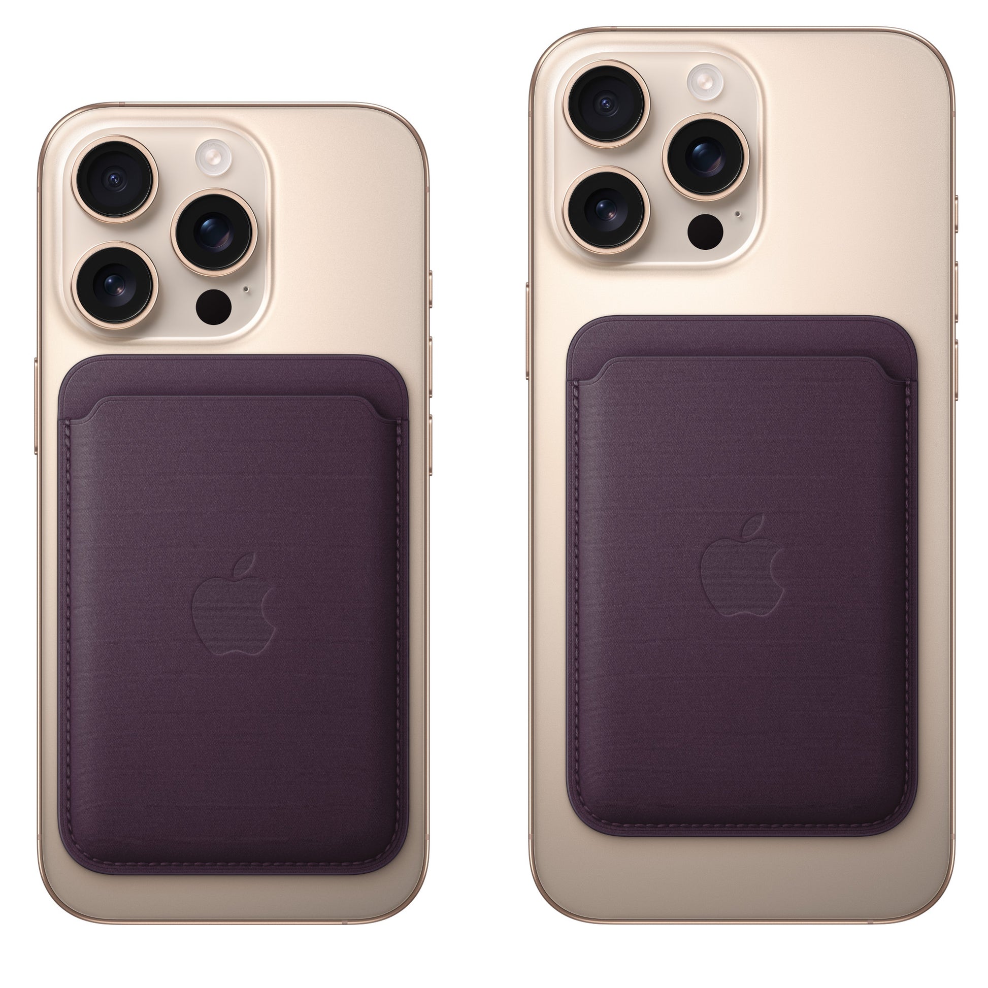 Apple iPhone FineWoven Wallet with MagSafe-Color: Black---Ennap.com