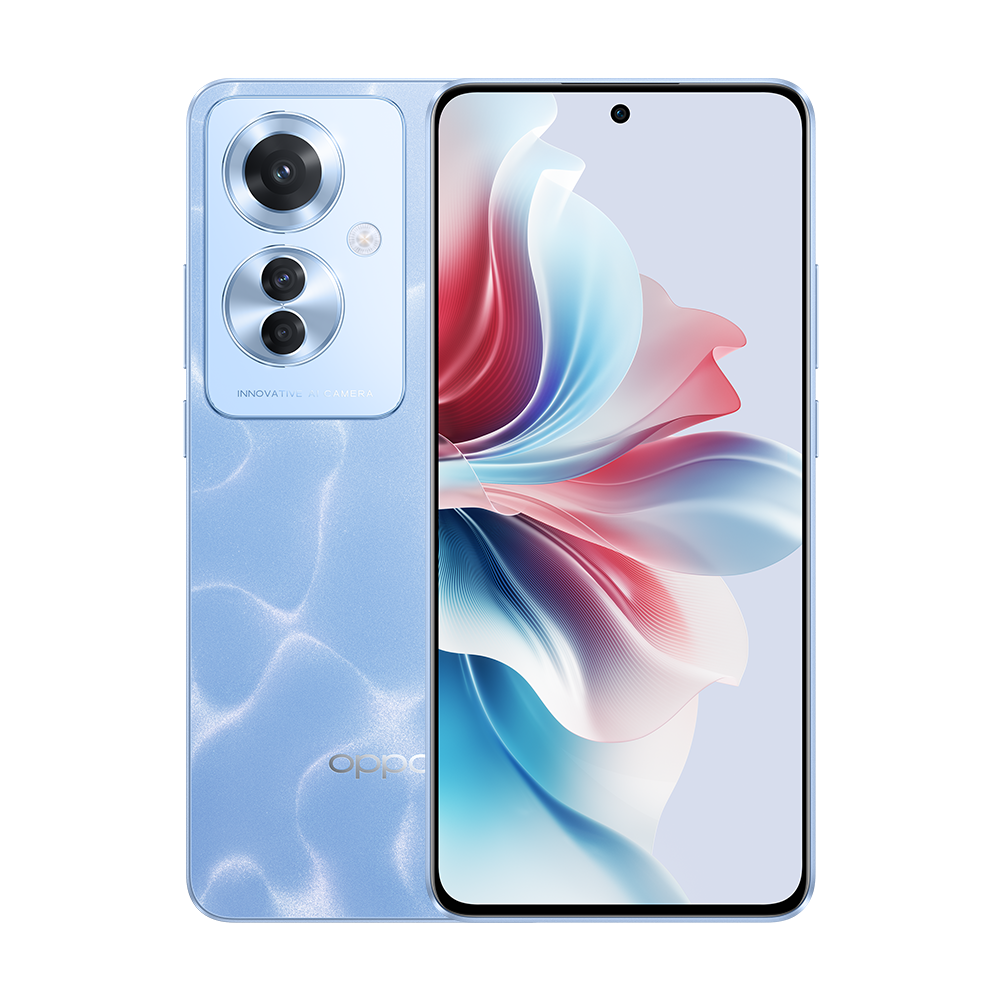 Oppo Reno 11 F Dual SIM 5G-Storage Capacity: 8GB + 256GB-Color: Ocean Blue--Ennap.com