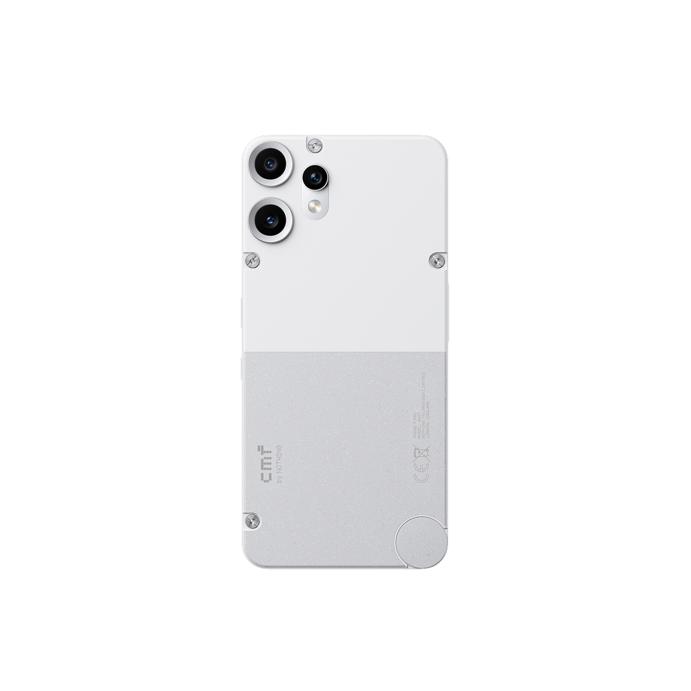 Nothing CMF Phone 2 Pro-Storage Capacity: 8GB + 128GB-Color: White--Ennap.com