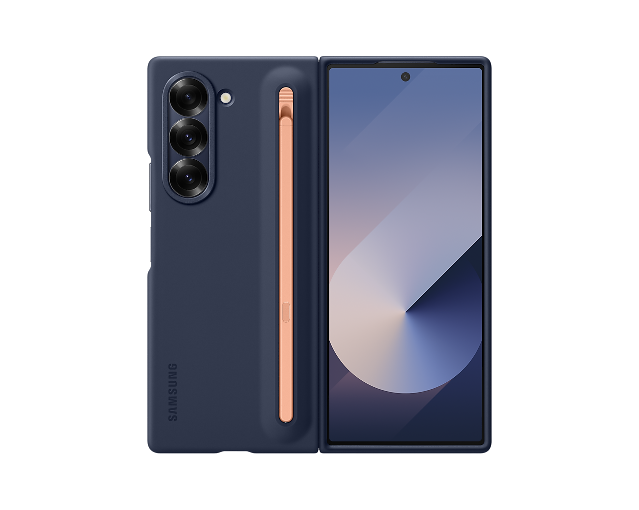 Samsung Galaxy Z Fold 6 S Pen Case-Color: Navy---Ennap.com