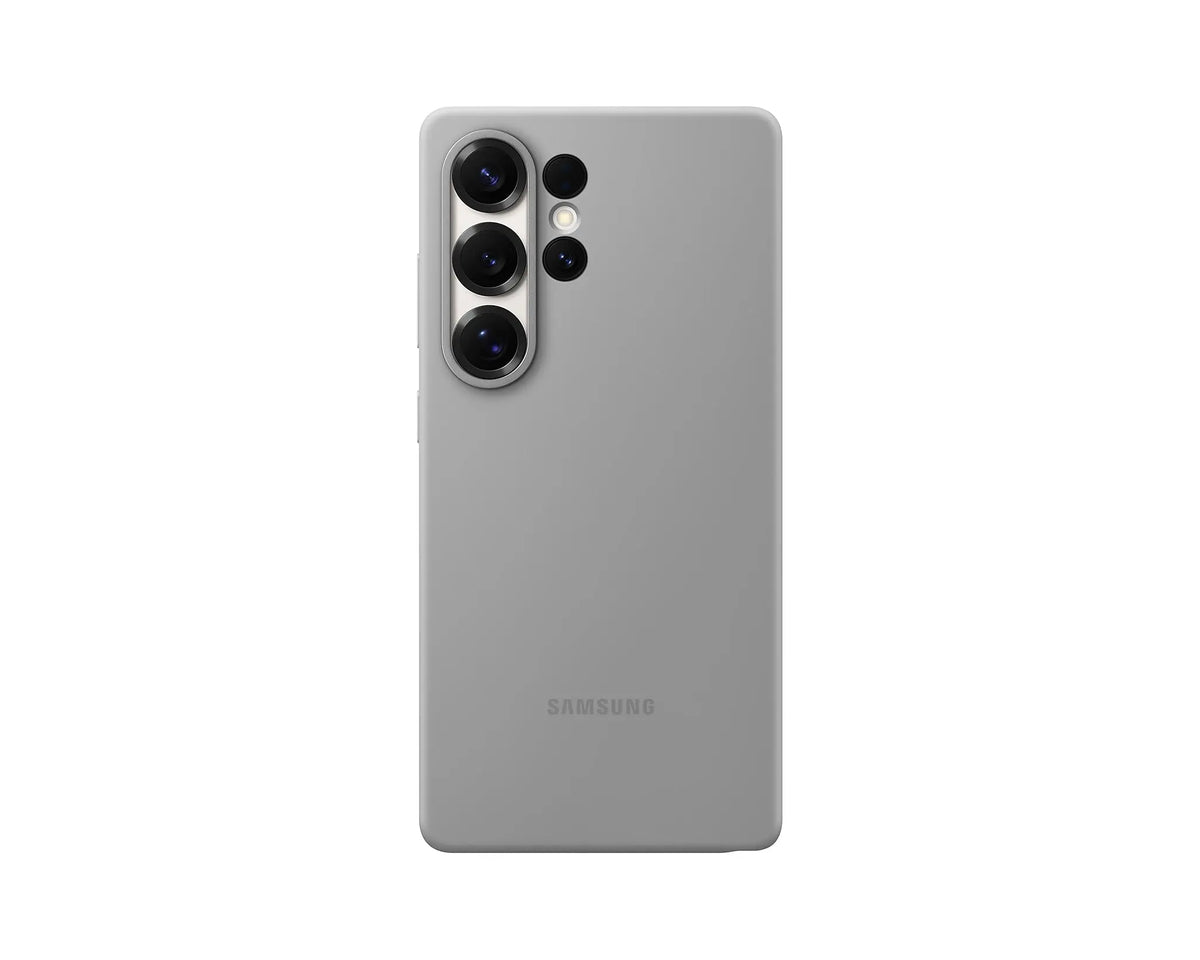 Samsung Galaxy S25 Ultra Silicone Case-Color: Gray---Ennap.com