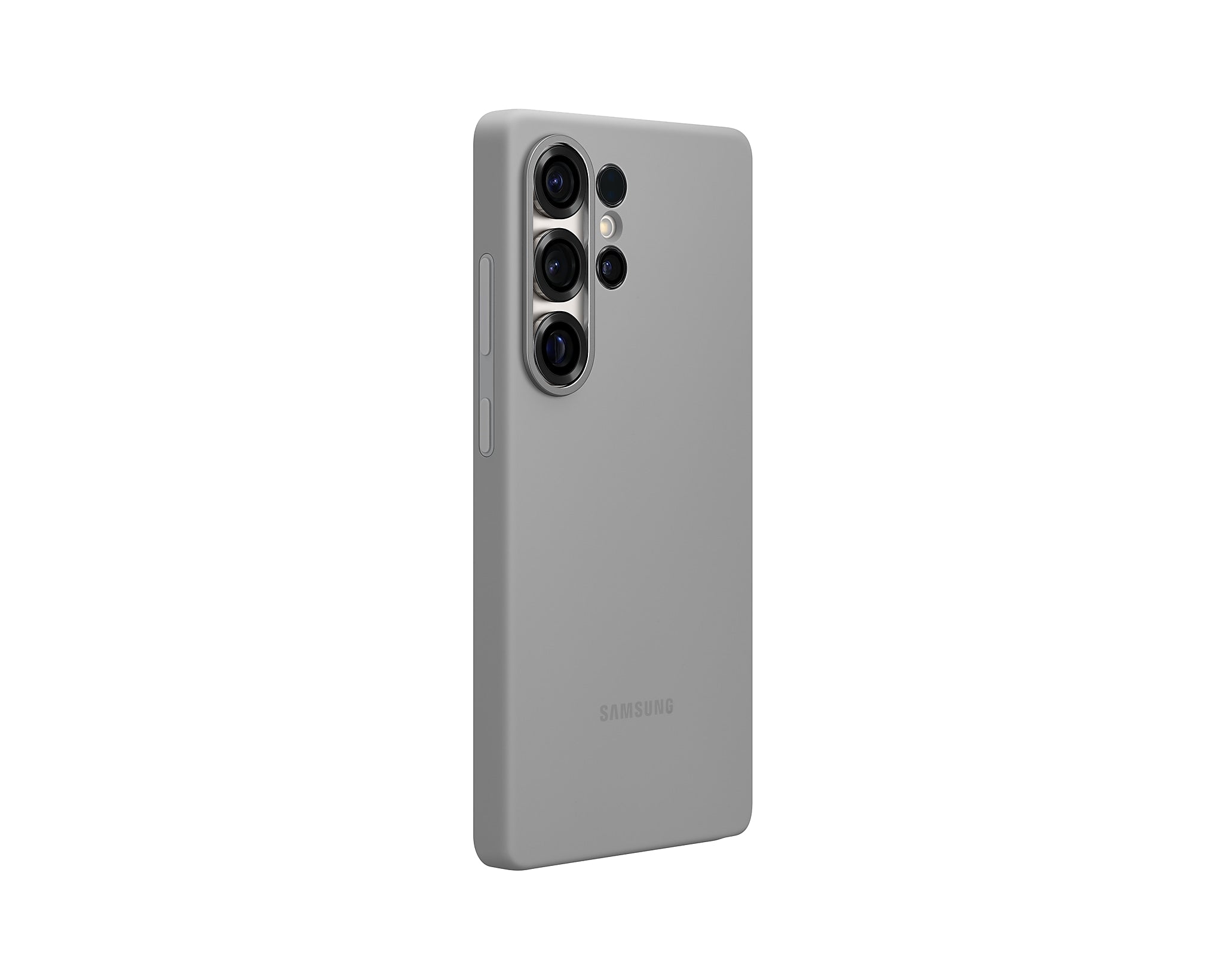 Samsung Galaxy S25 Ultra Silicone Case-Color: Gray---Ennap.com