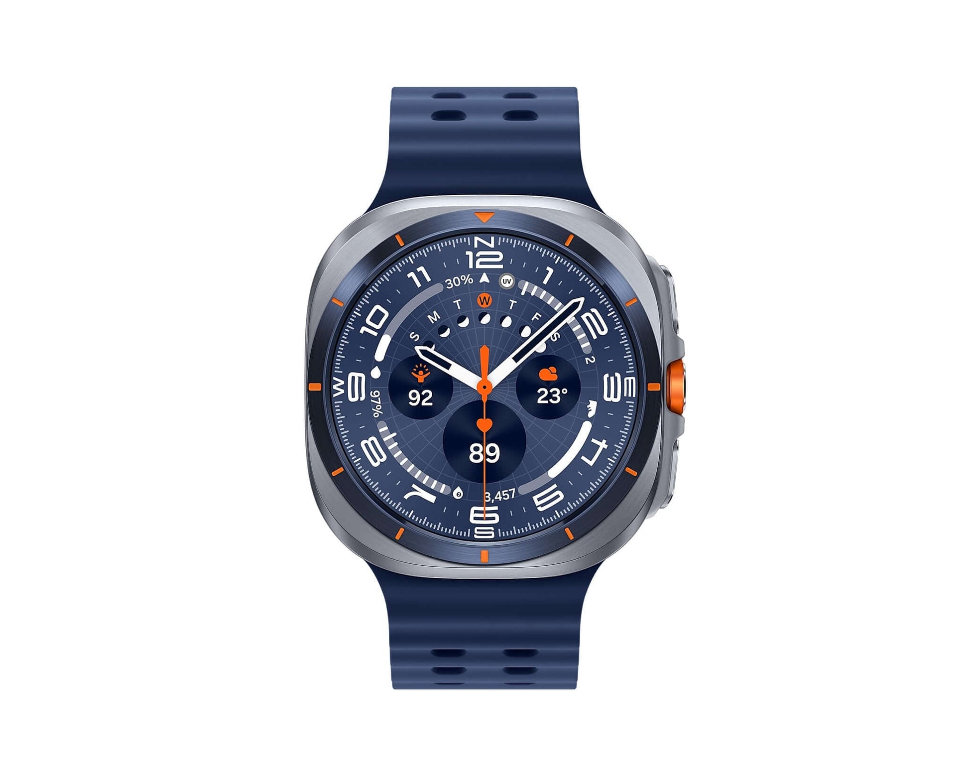 Samsung Galaxy Watch Ultra (2025)-Color: Titanium Blue-Size: 47mm--Ennap.com
