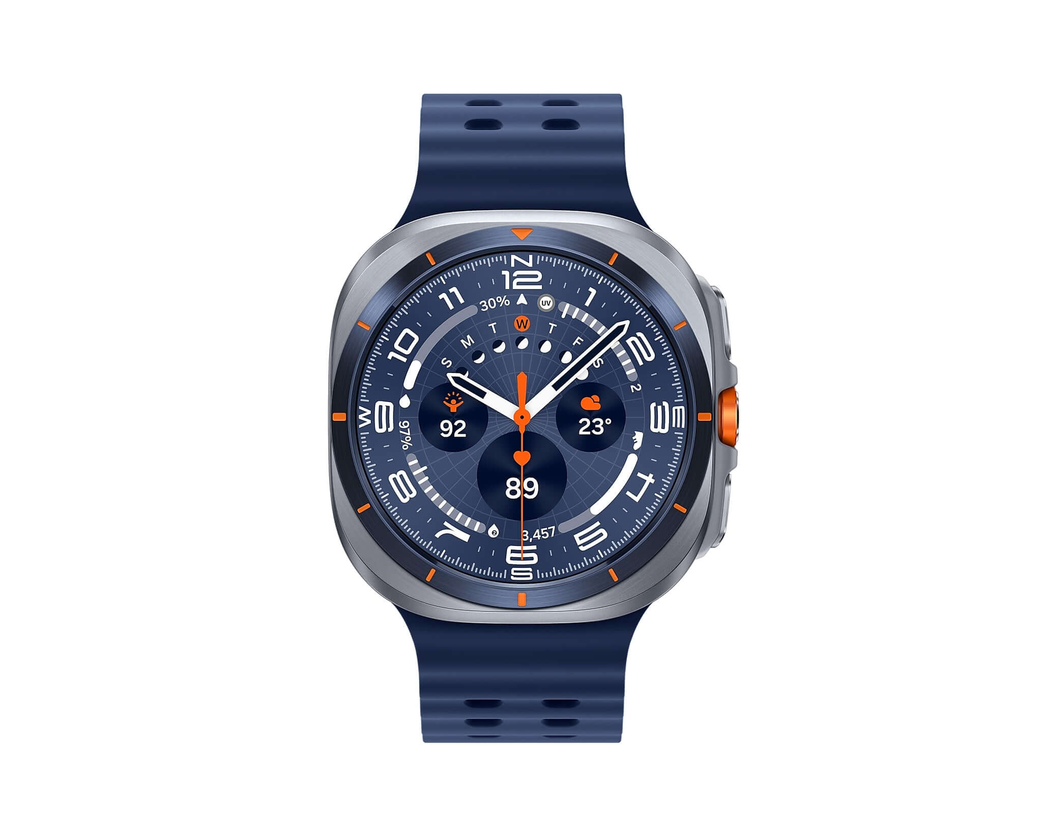 Samsung Galaxy Watch Ultra (2025)-Color: Titanium Blue-Size: 47mm--Ennap.com