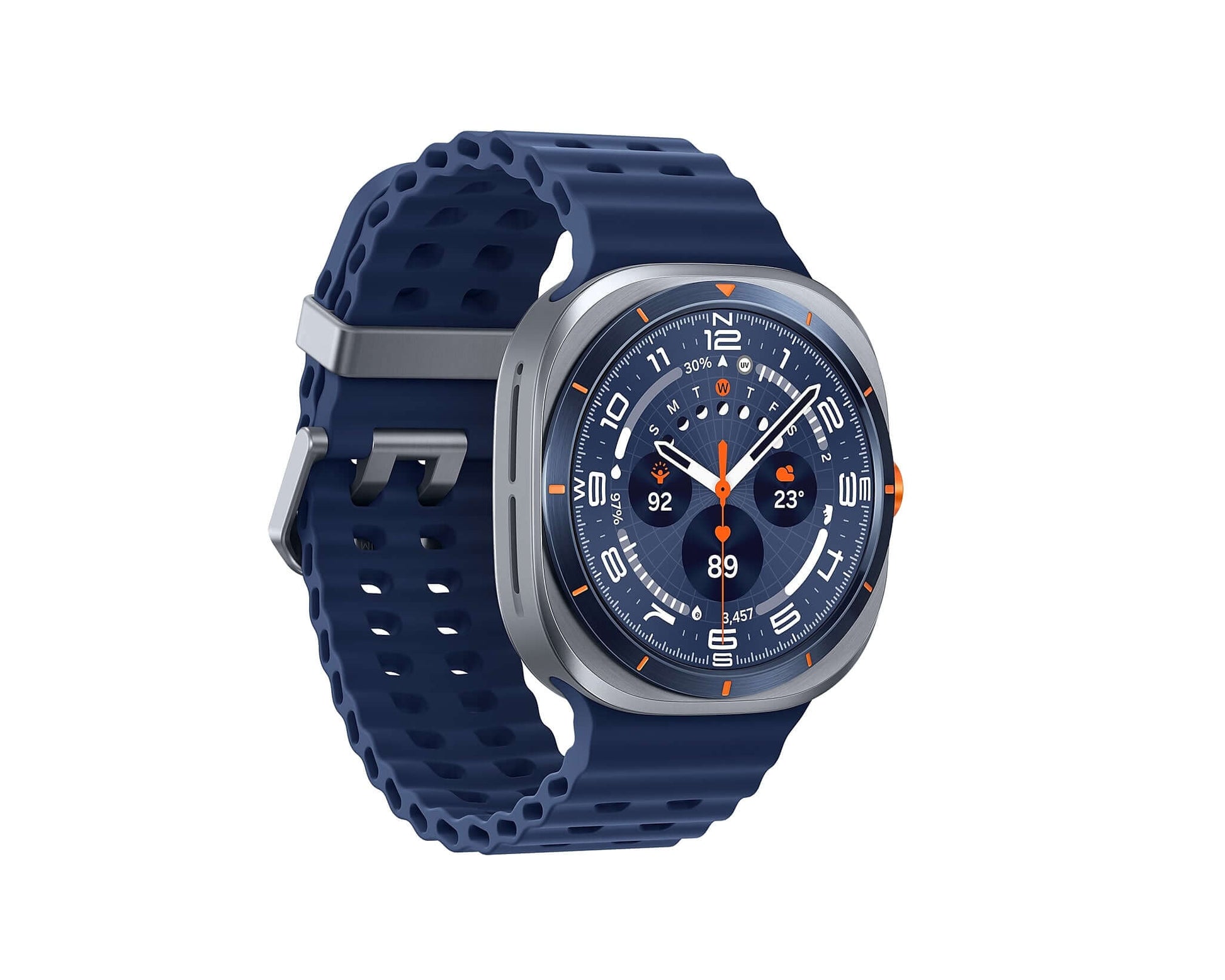 Samsung Galaxy Watch Ultra (2025)-Color: Titanium Blue-Size: 47mm--Ennap.com
