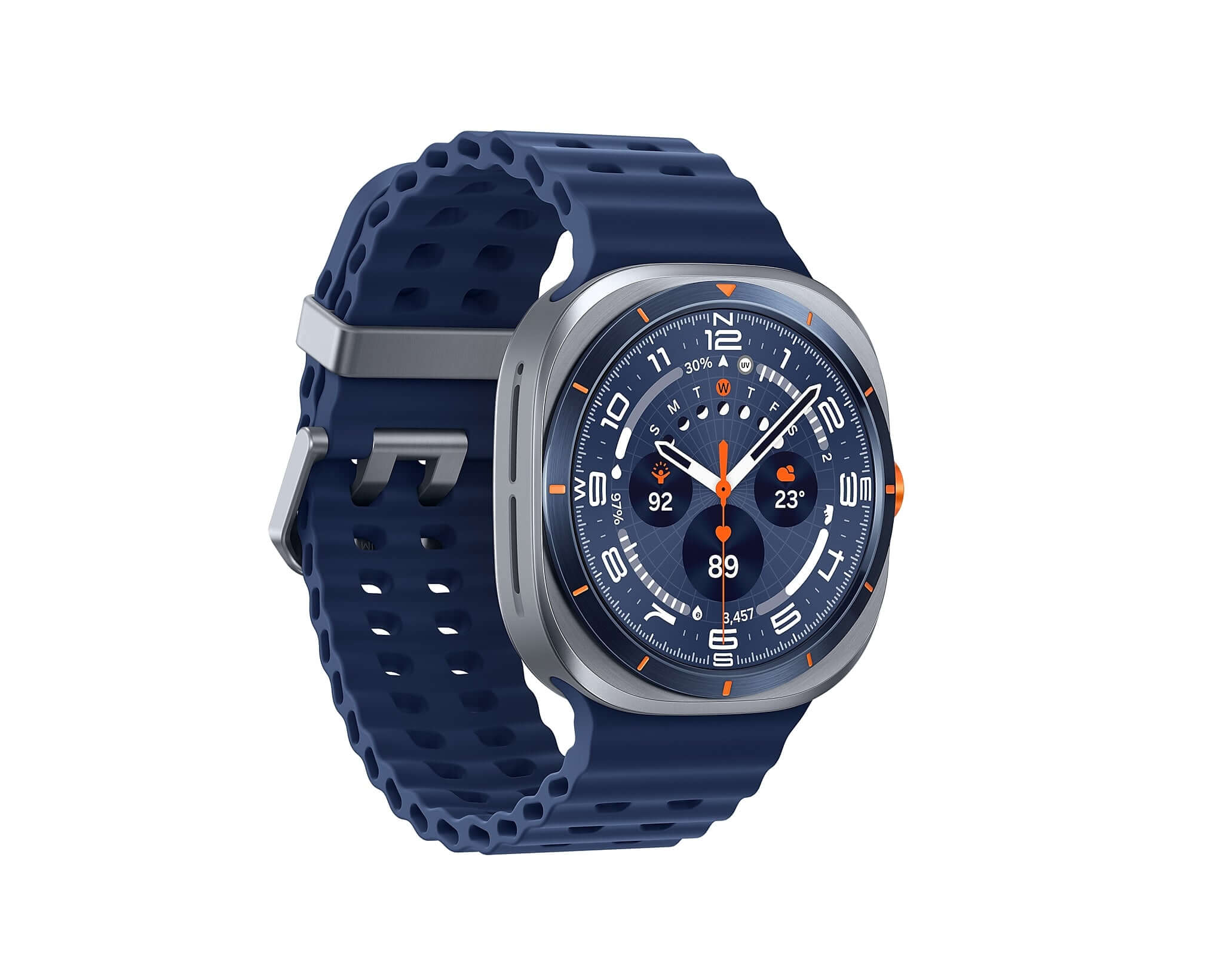 Samsung Galaxy Watch Ultra (2025)-Color: Titanium Blue-Size: 47mm--Ennap.com