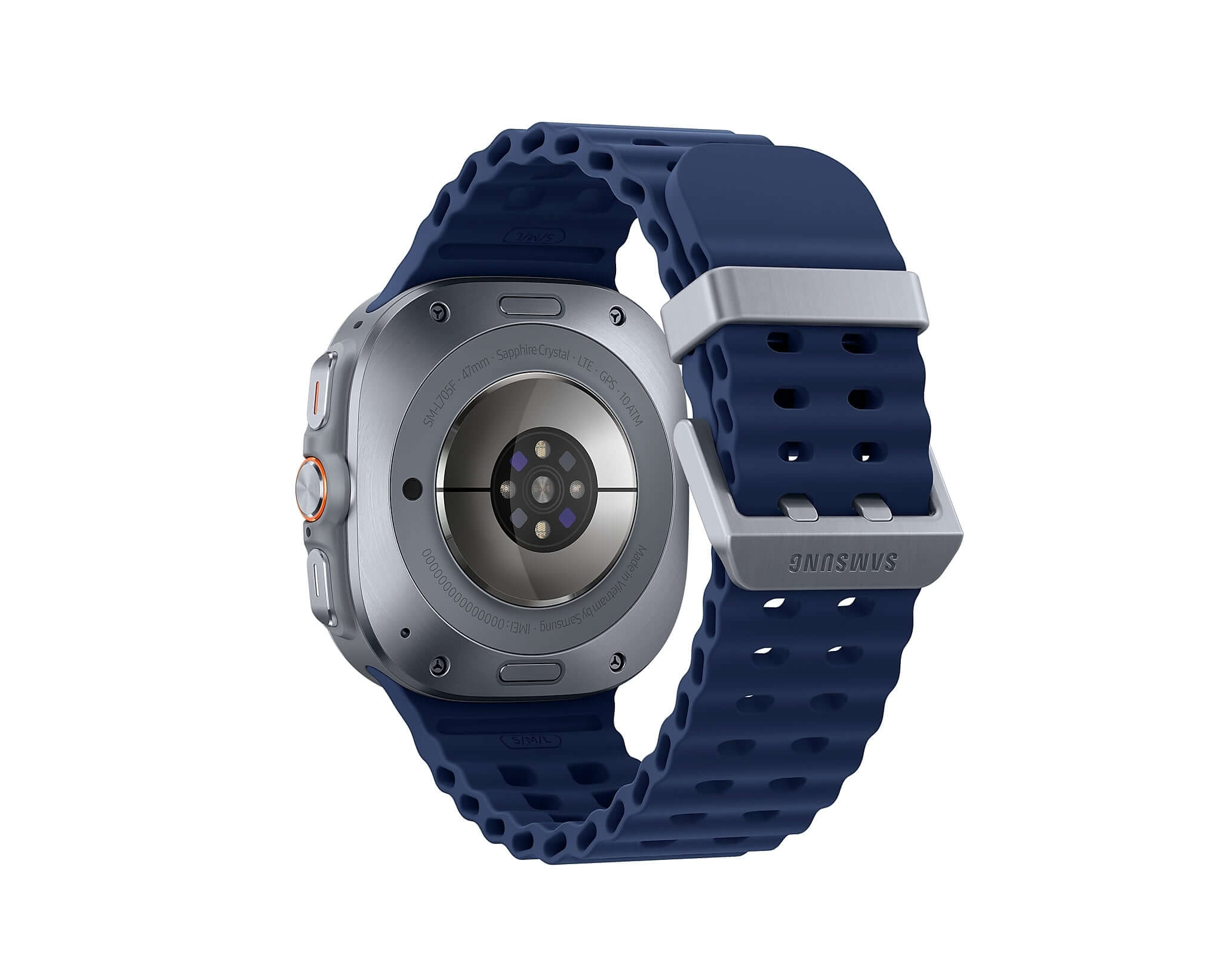 Samsung Galaxy Watch Ultra (2025)-Color: Titanium Blue-Size: 47mm--Ennap.com