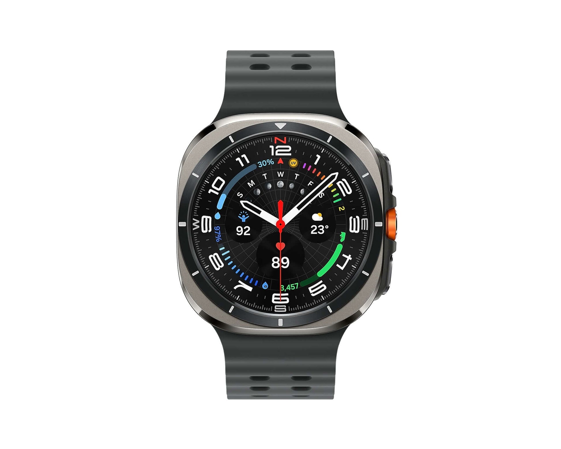 Samsung Galaxy Watch Ultra (2025)-Color: Titanium Silver-Size: 47mm--Ennap.com