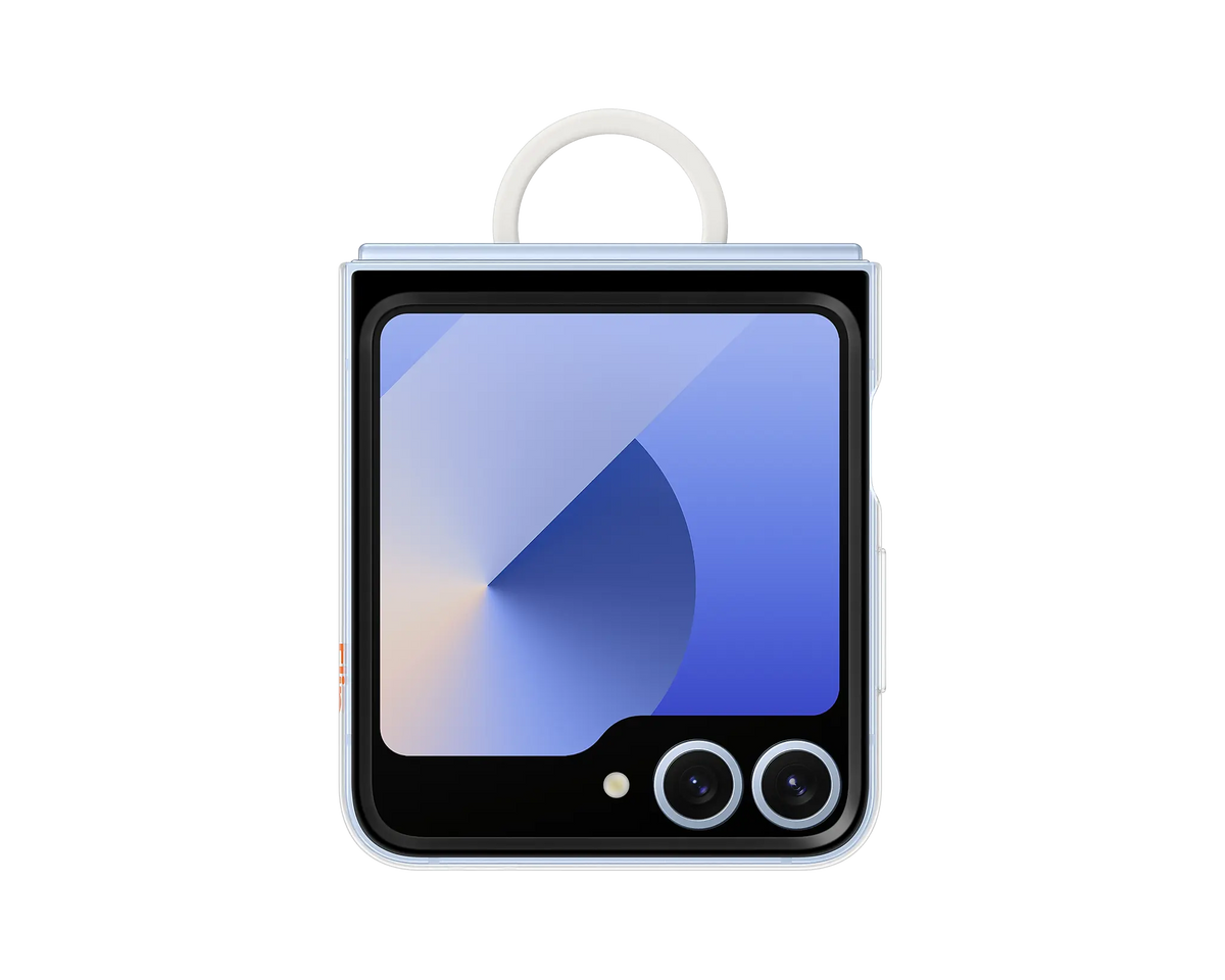 جراب شفاف سامسونج Z Flip 6 باللون Transparent