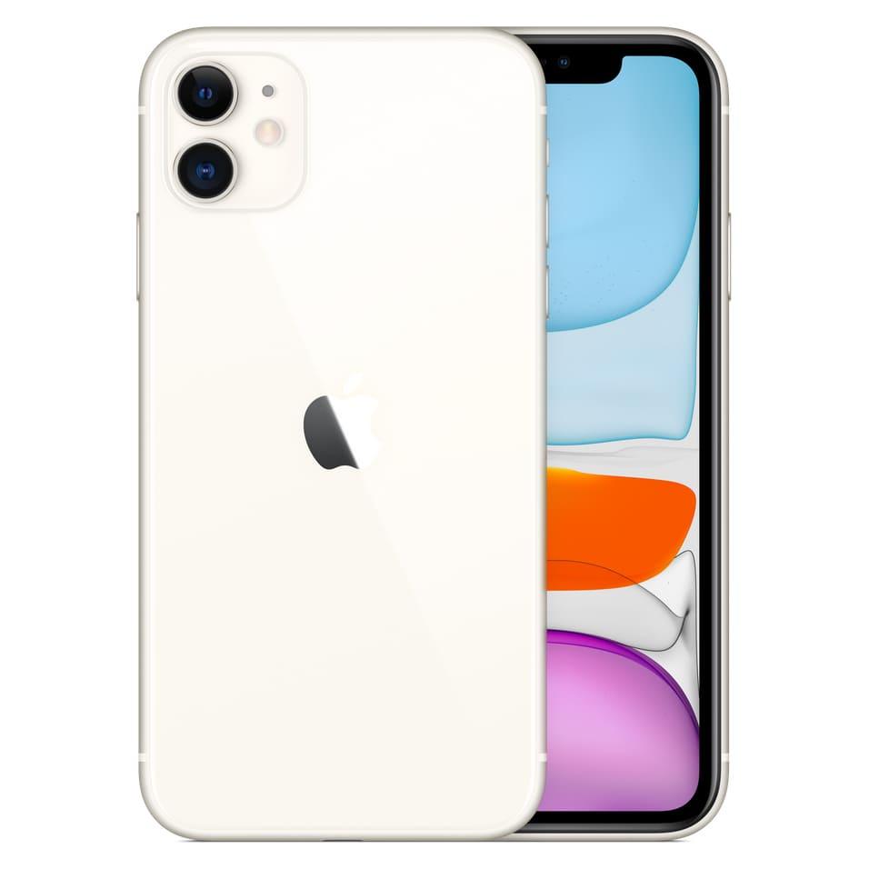 Apple iPhone 11 6.1-inch - 4G LTE-Storage Capacity: 128GB-Color: White--Ennap.com