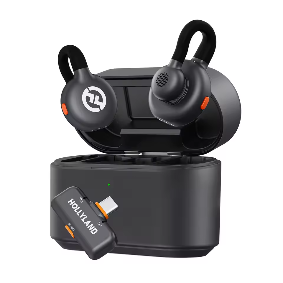 Hollyland LARK M2S - Wireless Microphone for iPhone, Android, Camera, PC-Version: Type-C Version---Ennap.com