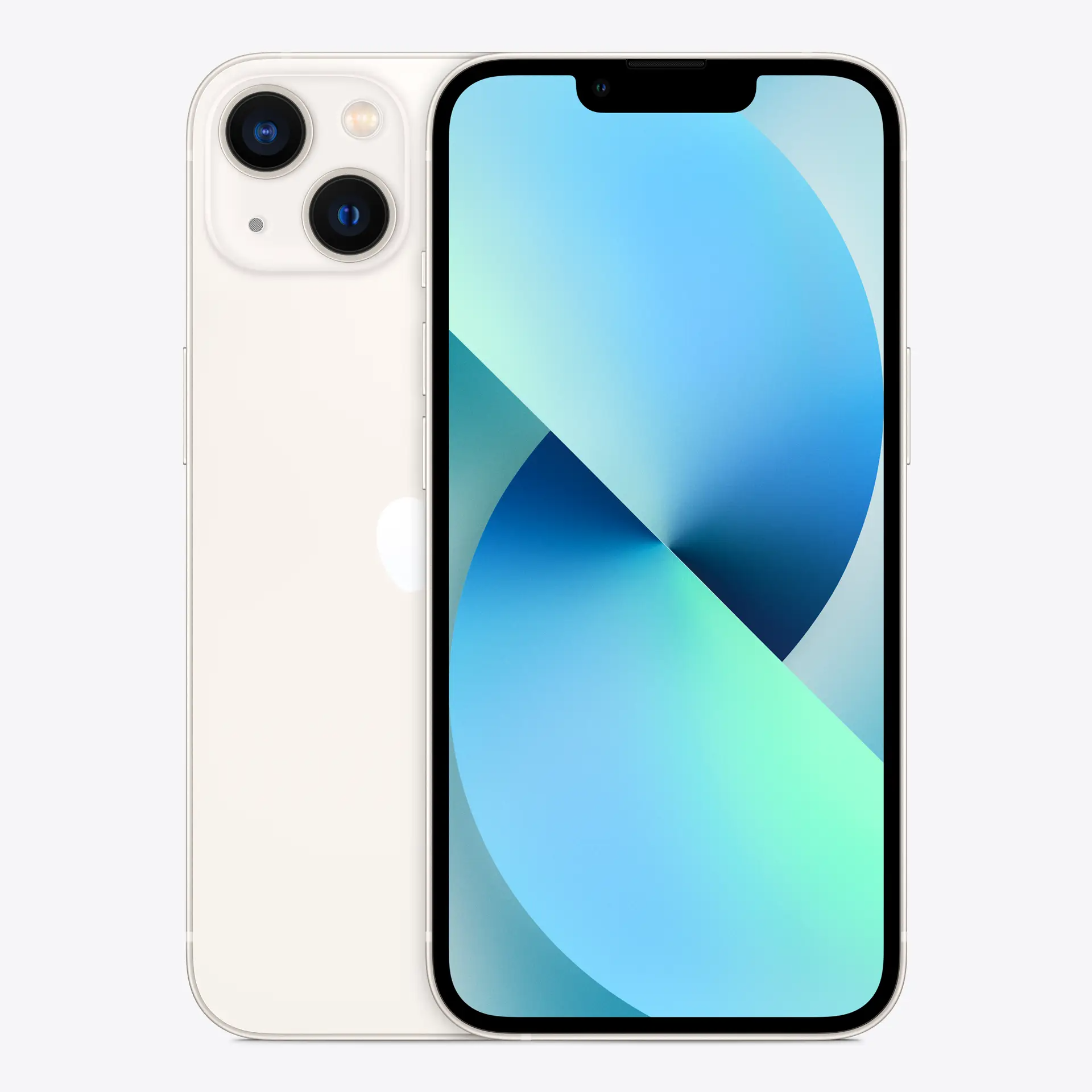Apple iPhone 13-Color: Starlight-Storage Capacity: 128GB-Activation Fee Option: Customs fees not included-Ennap.com