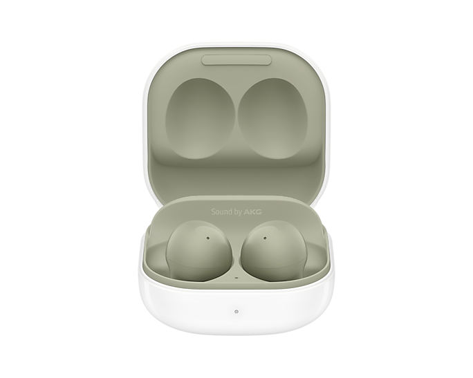 Samsung Galaxy Buds 2 Sound By AKG With Active Noise Canceling-Color: Olive---Ennap.com