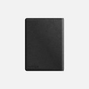 HITCH Bifold Wallet Natural Genuine Leather-Color: Black---Ennap.com