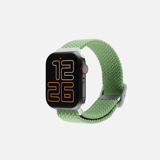 HITCH Flexible Braided Solo Loop Strap For Apple Watch-Color: Mint-Size: 38-40mm--Ennap.com