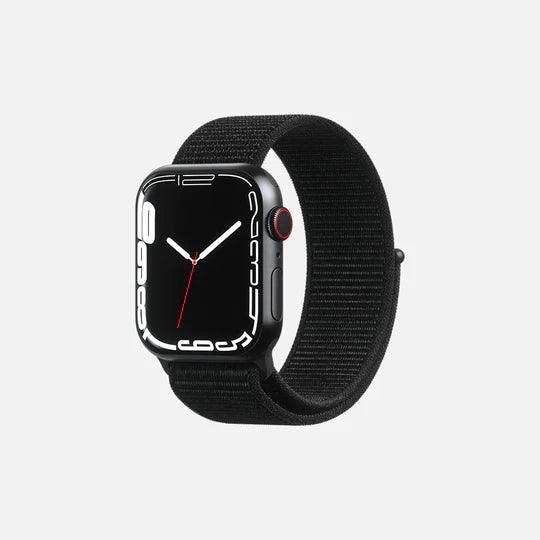 HITCH Sport Loop For Apple Watch-Size: 42-45mm-Color: Black--Ennap.com