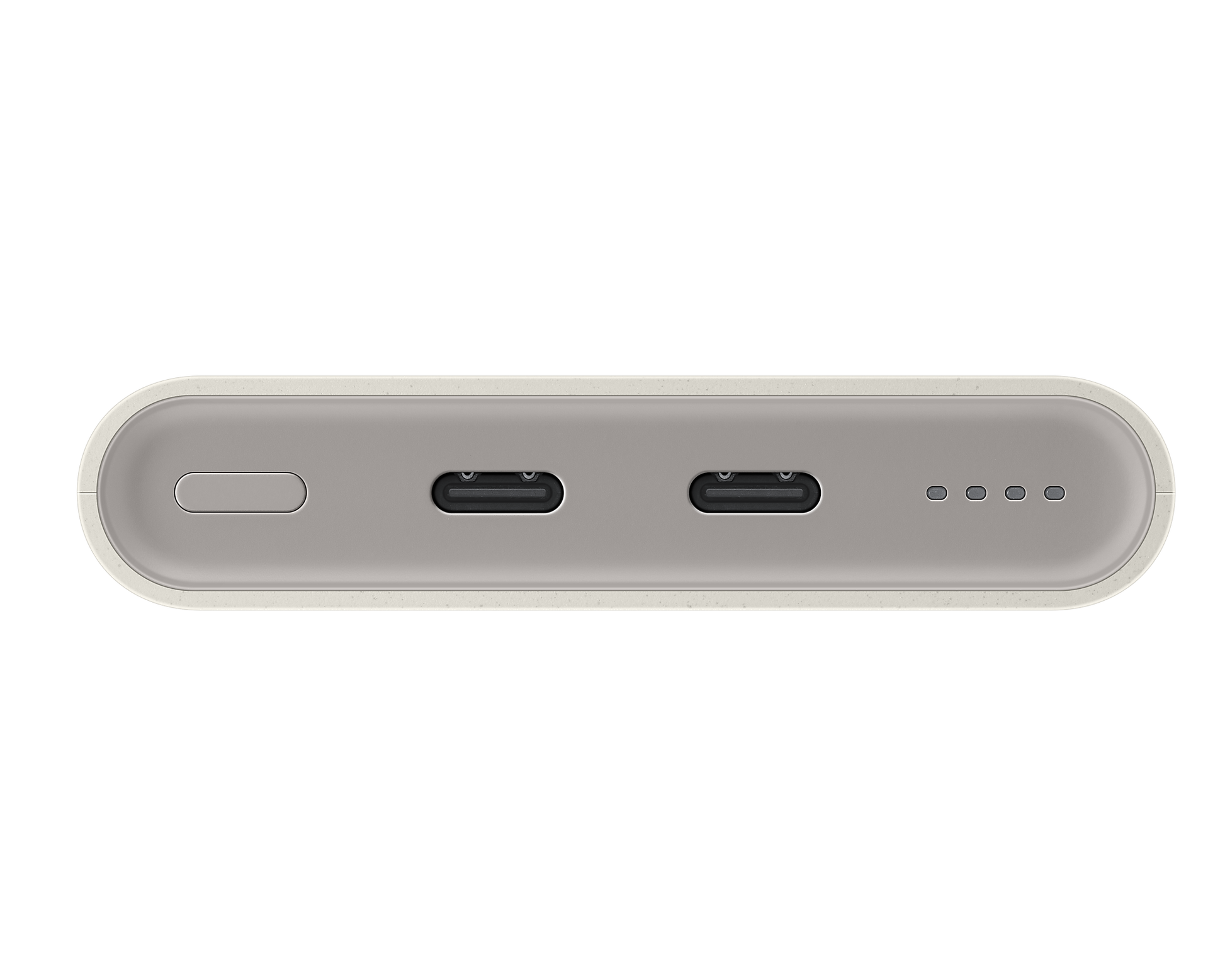 Samsung 25W 10000mAh Battery Pack, Dual Port-Color: Beige---Ennap.com