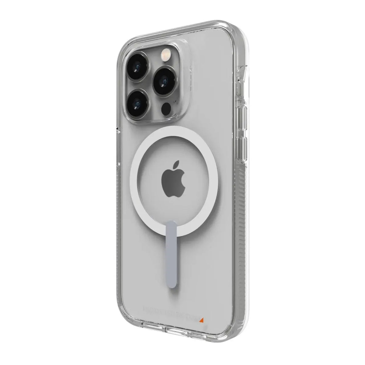 Gear4 Crystal Palace Snap clear MagSafe case for iPhone 14 Pro, back view