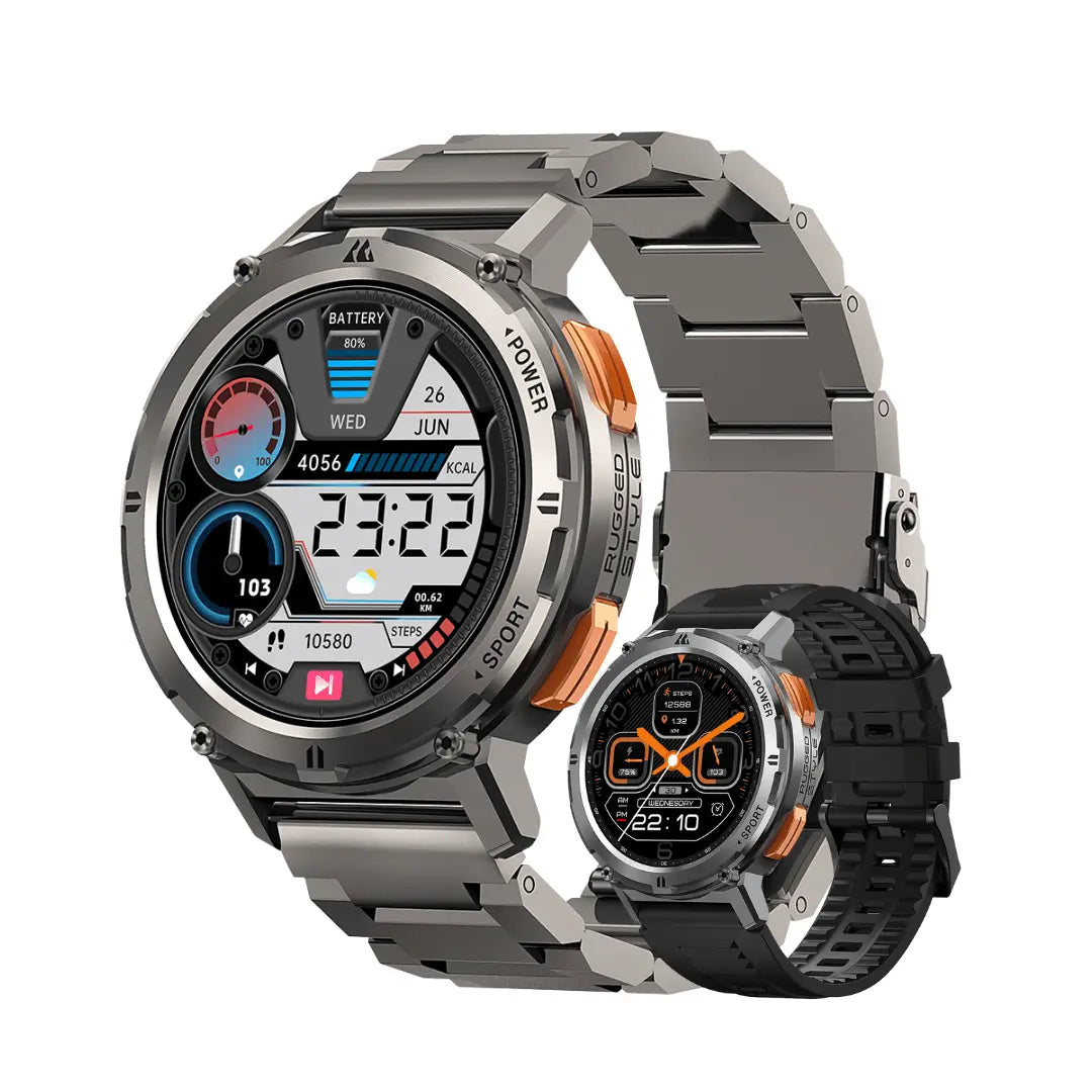 KOSPET Tank T2 Rugged Samrtwatch (Special Edition)-Color: Silver---Ennap.com