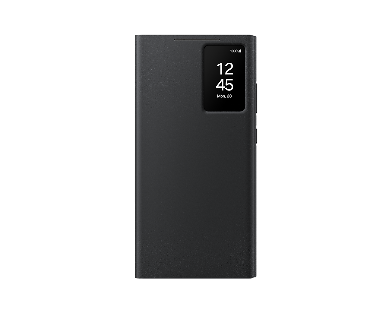 Samsung Galaxy S24 Ultra Smart View Wallet Case-Color: Black---Ennap.com