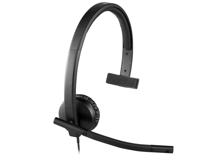 Logitech H570e Mono USB Headset with Noise Cancelling Mic----Ennap.com
