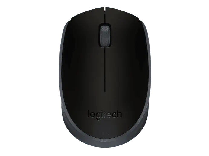 Logitech M171 Wireless Mouse-Color: Black/Grey---Ennap.com