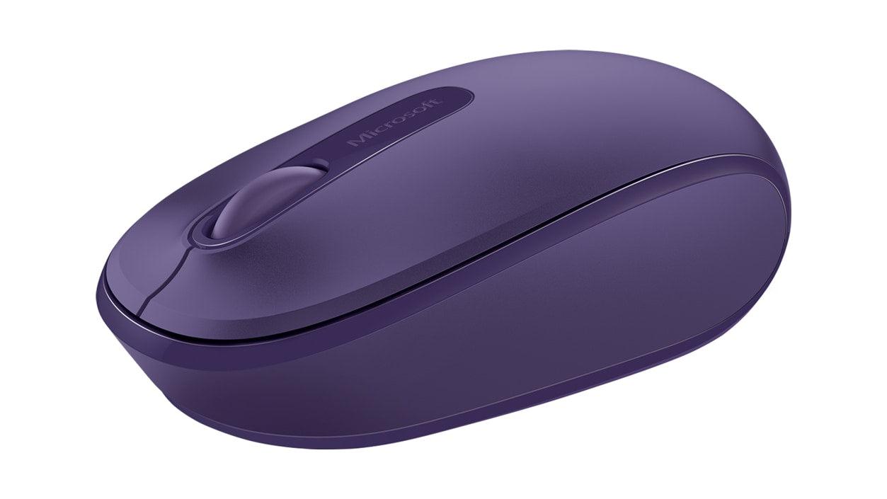 Microsoft Wireless Mobile Mouse 1850-Color: Purple---Ennap.com