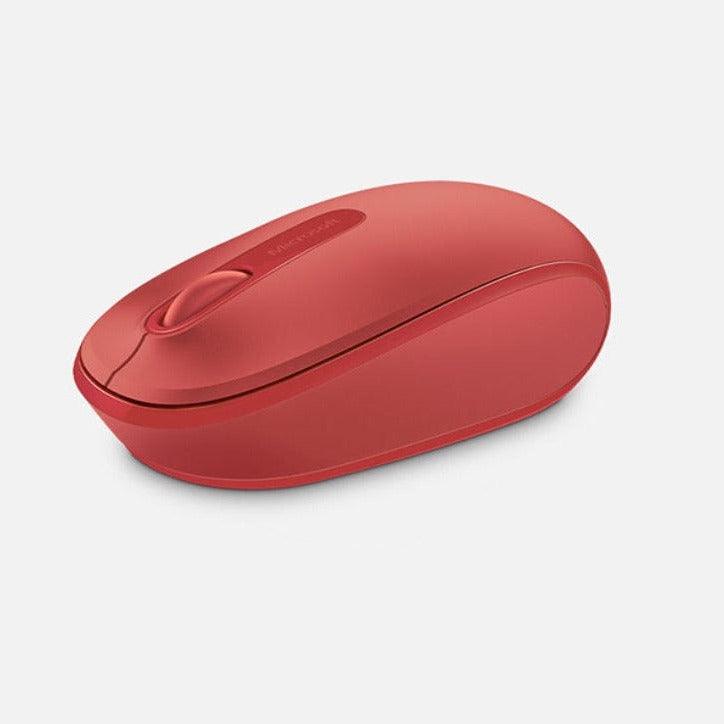 Microsoft Wireless Mobile Mouse 1850-Color: Red---Ennap.com