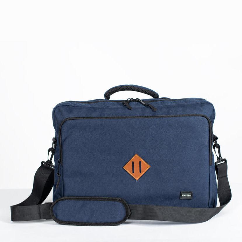 Naseeg Organized Crossbody Bag 15.6 Inch-Color: Blue---Ennap.com