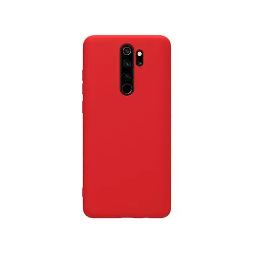Nillkin Rubber Wrapped Protective Case For Xiaomi Redmi Note 8 Pro-Color: Red---Ennap.com