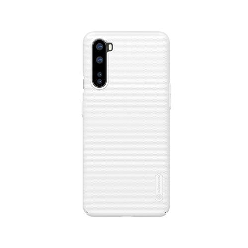 Nillkin Super Frosted Shield Case For OnePlus Nord Back Cover-Color: White---Ennap.com