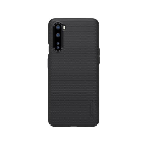 Nillkin Super Frosted Shield Case For OnePlus Nord Back Cover-Color: Black---Ennap.com