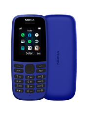 Nokia 105 Dual SIM 2019-Color: Blue---Ennap.com