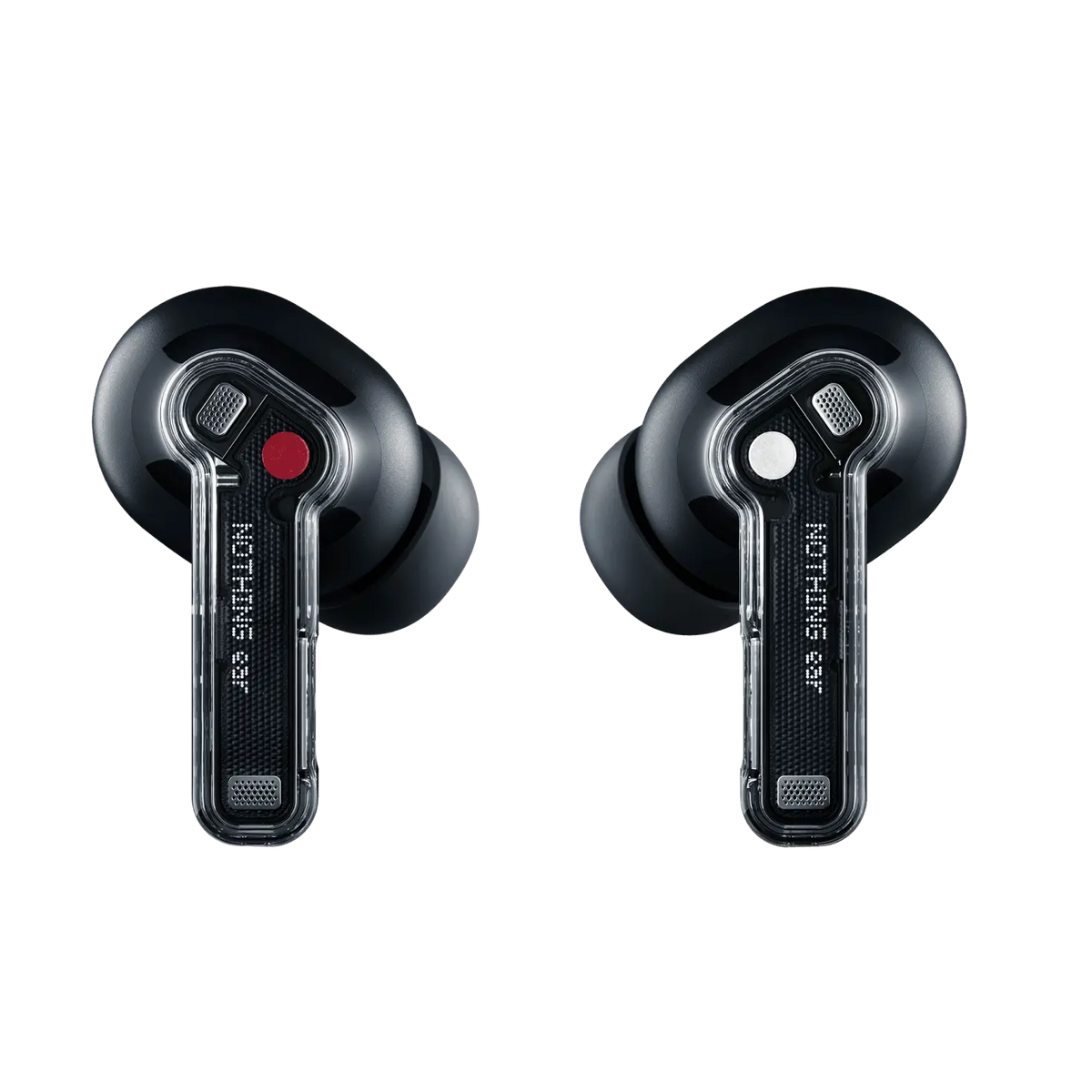 سماعتا Nothing Ear باللون Black، منظر أمامي