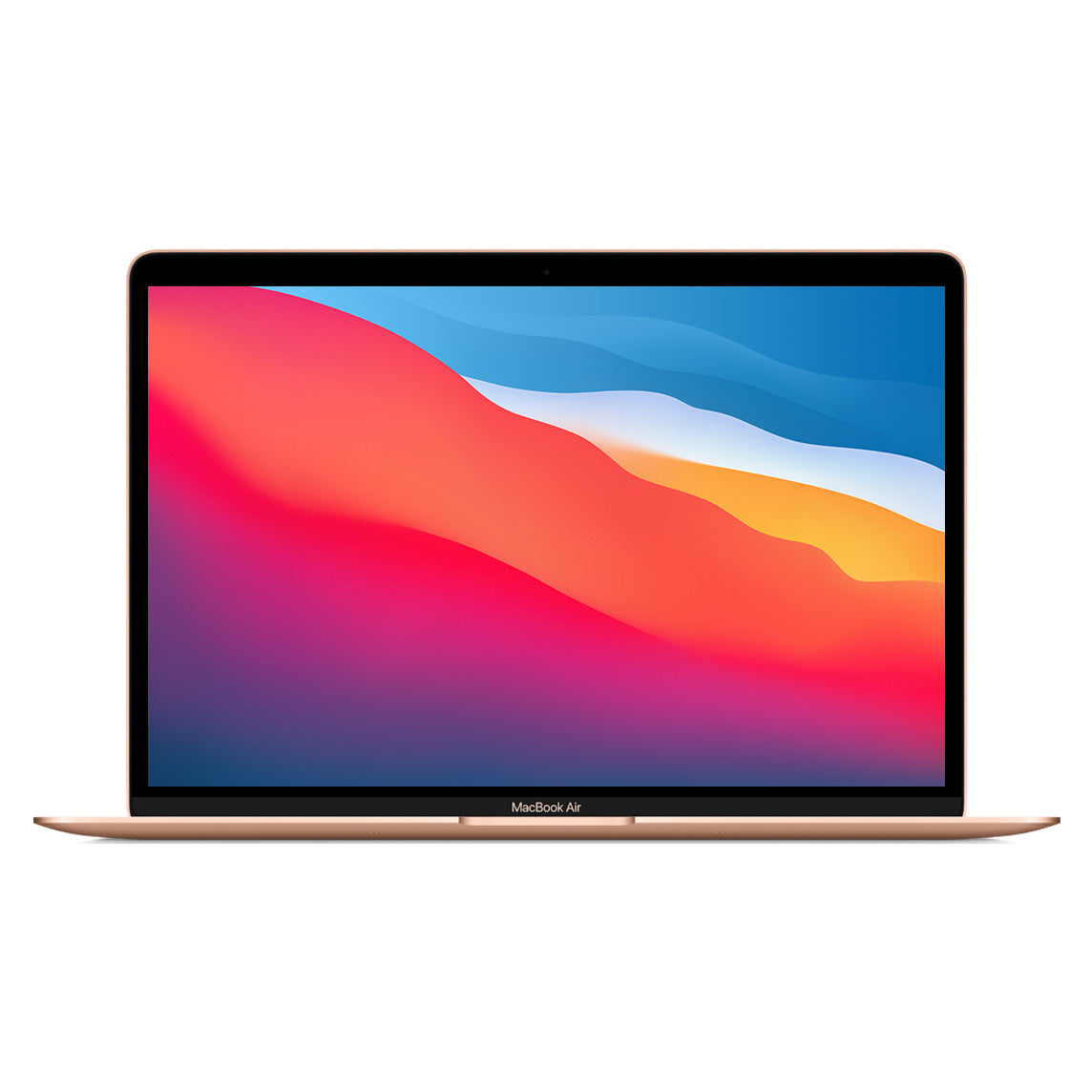 Apple MacBook Air with M1 chip-Color: Gold-Storage Capcity: 256GB-Keyboard Language: Arabic - English-Ennap.com