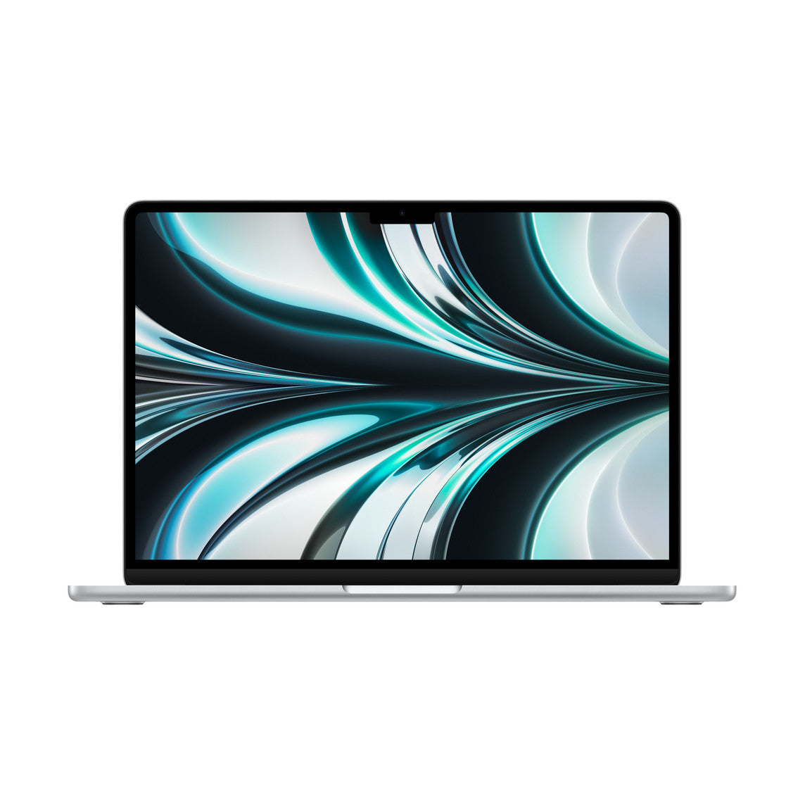 Apple MacBook Air 13-inch with M2-Storage Capacity: 8GB + 256GB-Color: Silver-Keyboard Language: Arabic - English-Ennap.com
