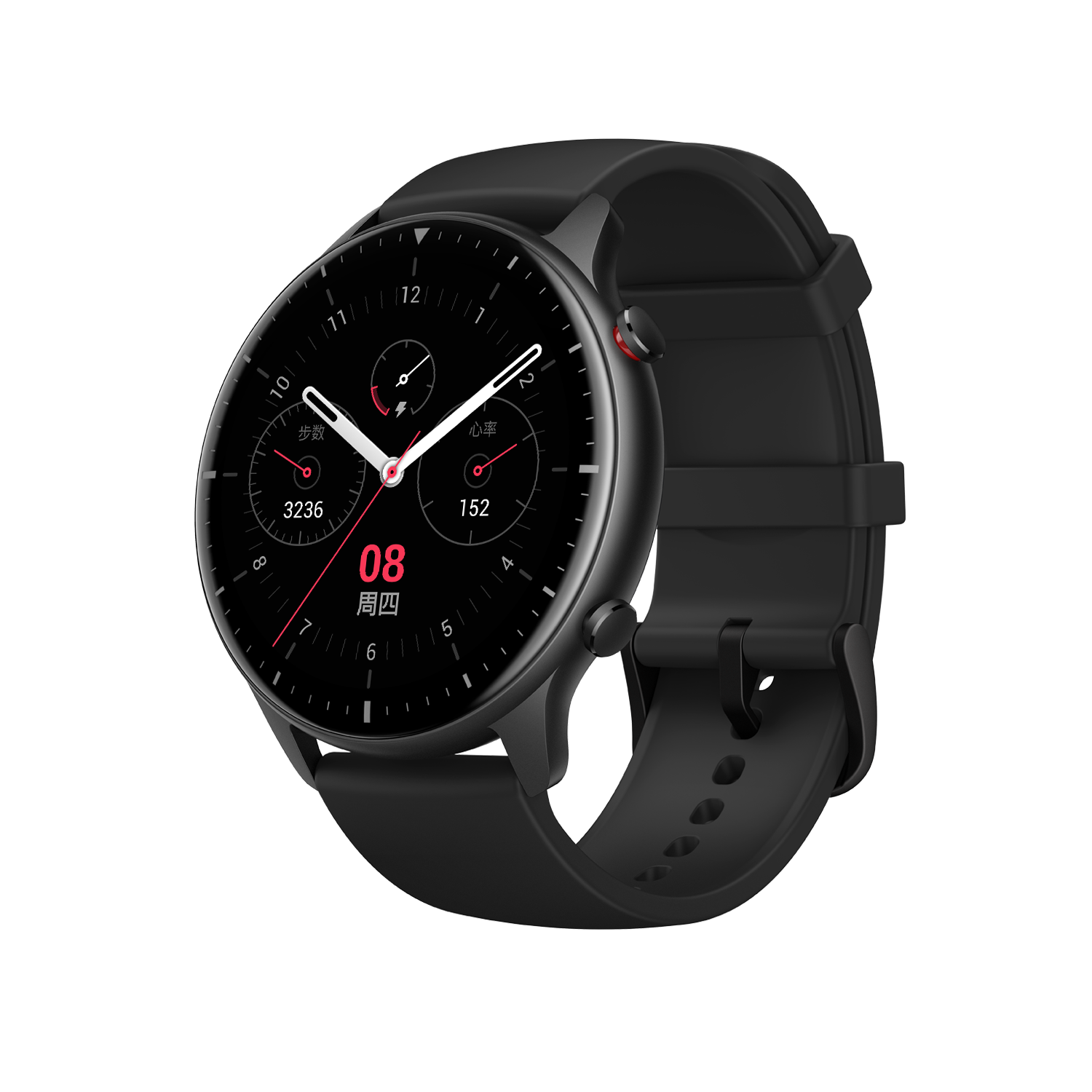 Amazfit GTR 2 1.39-inch with Alexa Built in SmartWatch-Style: Sport Edition-Color: Obsidian Black--Ennap.com