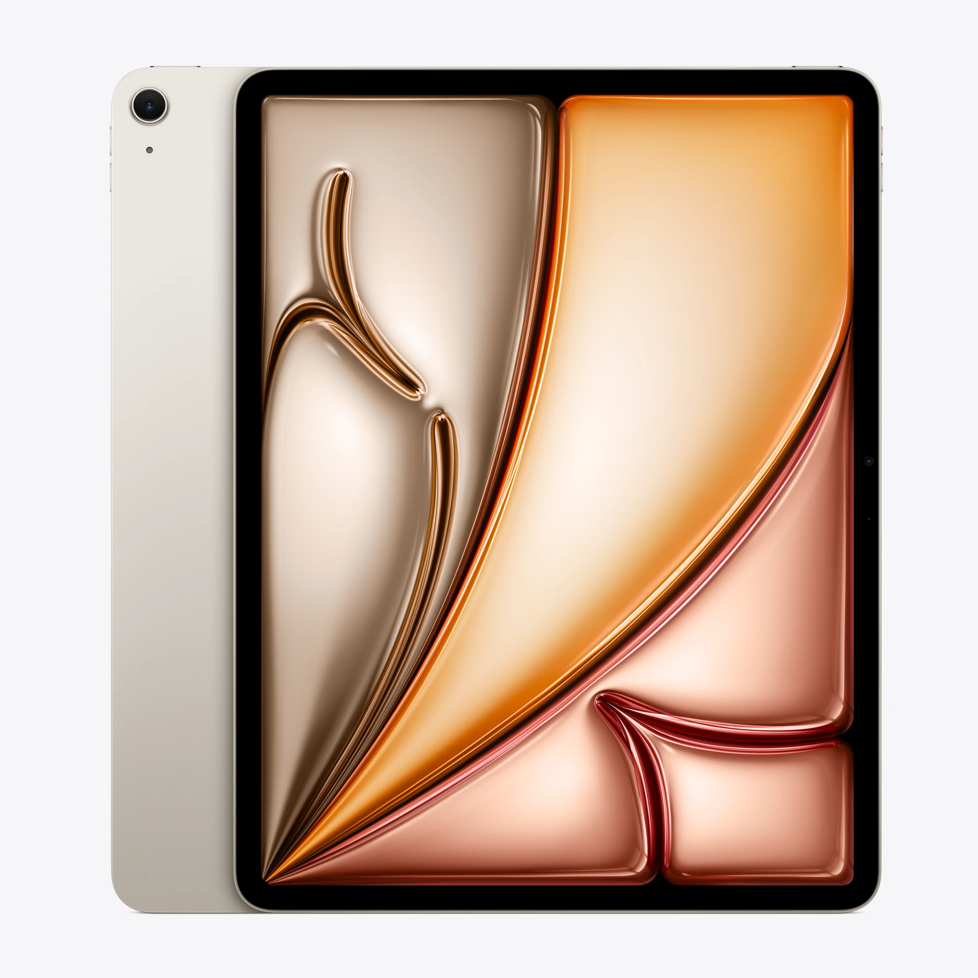 Apple iPad Air 11-inch M3 chip (7th generation)-Connectivity: Wi-Fi-Storage Capacity: 128GB-Color: Starlight-Ennap.com