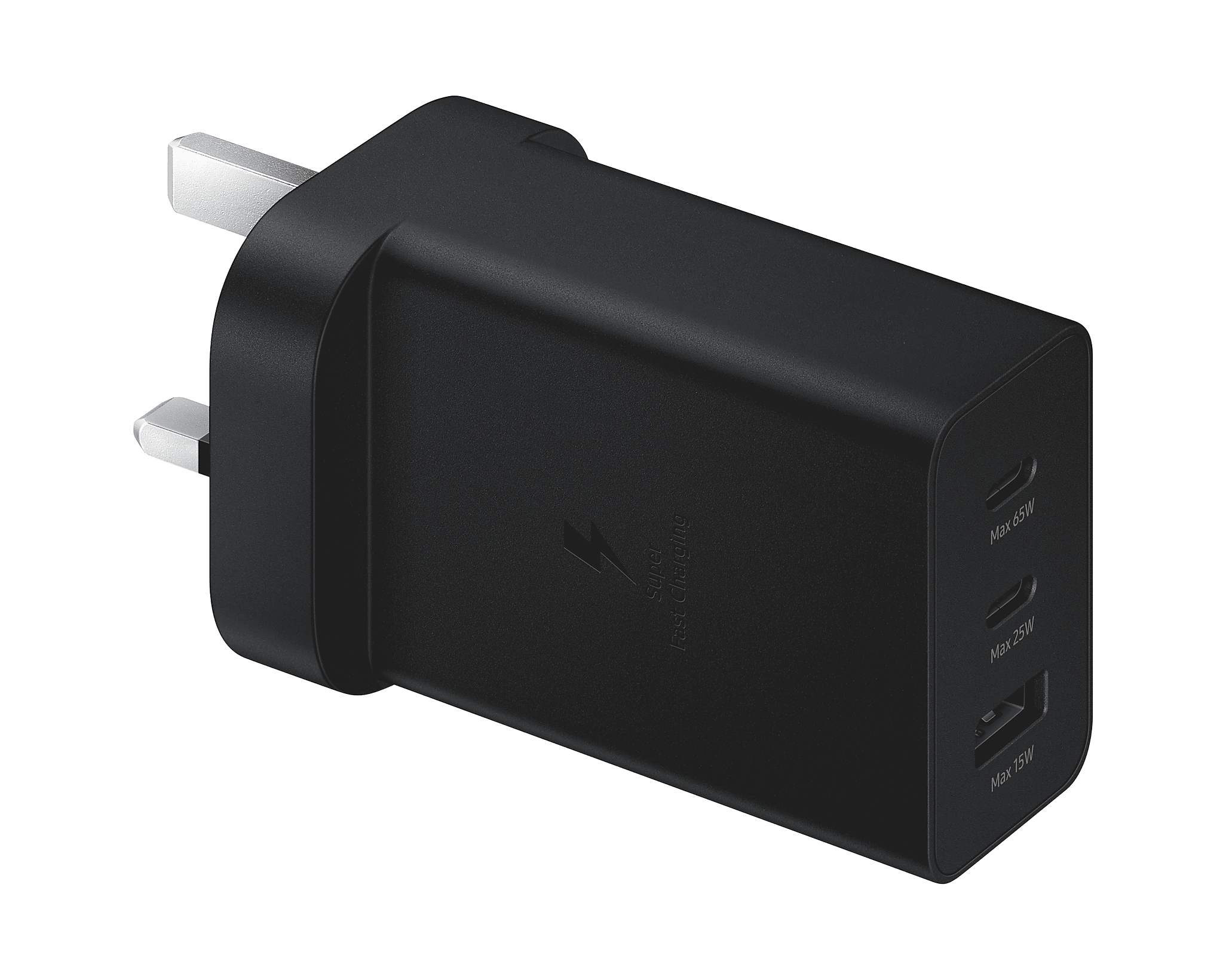 SAMSUNG 65W PD Power Adapter Trio (2 USB-C Ports + USB-A Port)----Ennap.com