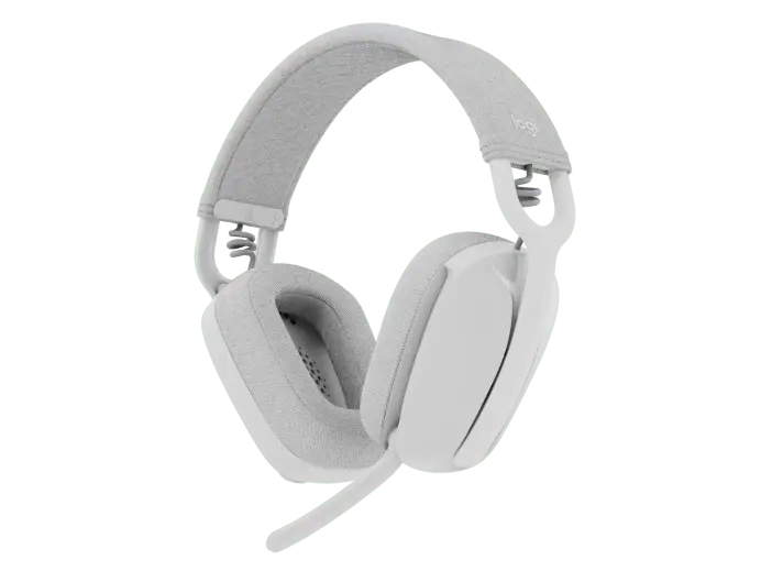 سماعة لوجيتك Zone Vibe 100 لاسلكية باللون Off-white