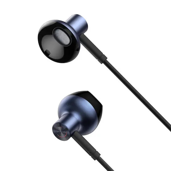 Baseus Encok 3.5mm Wired earphone H19-Color: Black---Ennap.com