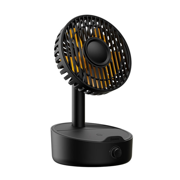 Baseus Hermit Desktop Wireless Charger + Oscillating fan With Five Blades - Baseus Hermit Desktop Wireless Charger + Oscillating fan With Five Blades - Default Title Ennap.com